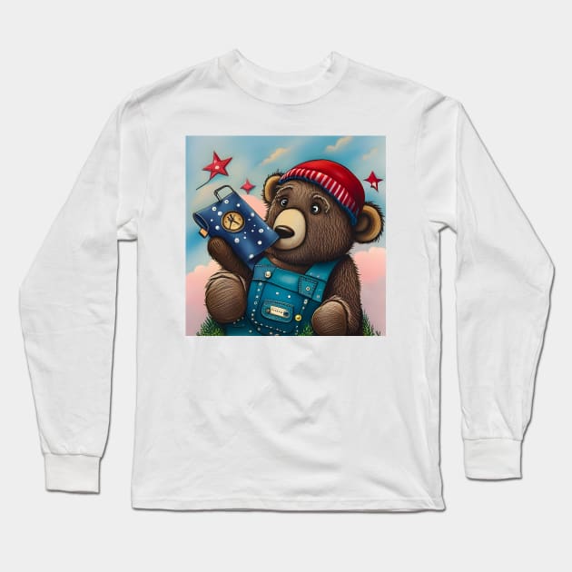 Teddy Long Sleeve T-Shirt by Colin-Bentham